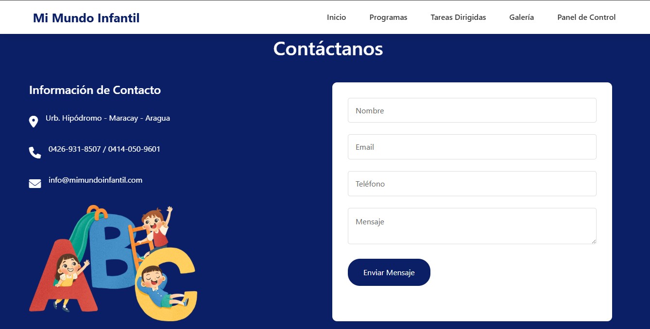 Formulario de contacto