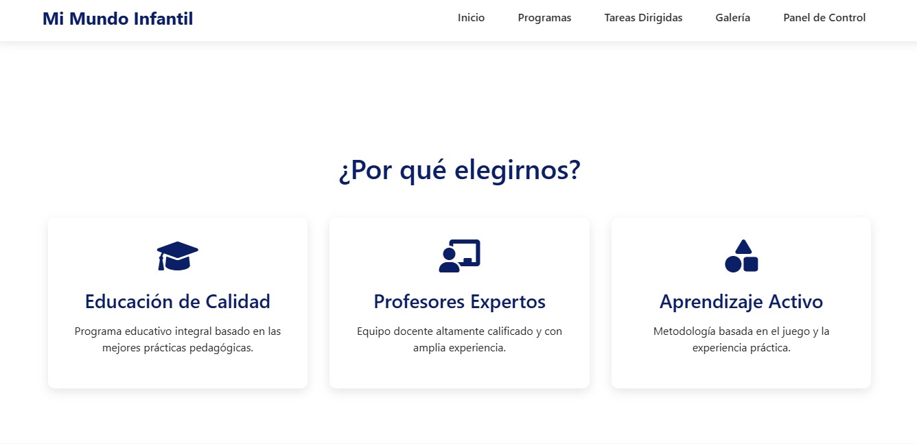 Sección ¿Porque Elegirnos?